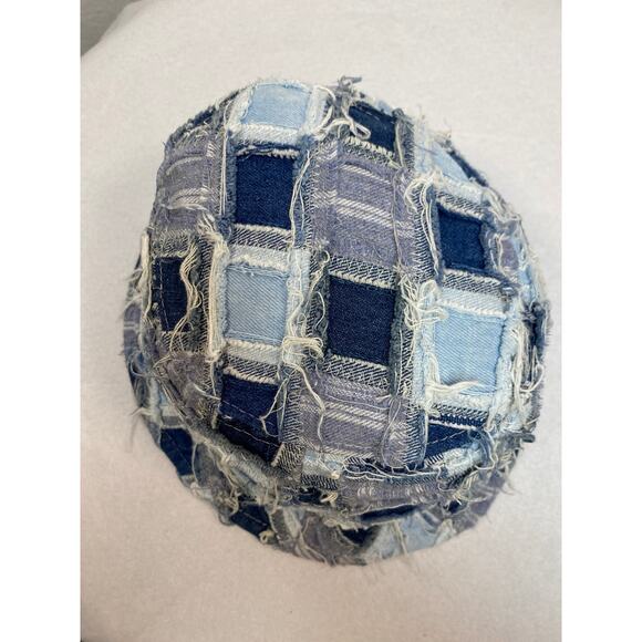 Supreme Frayed Patchwork Denim Crusher Hat Urban Outfitters - Picture 3 of 5